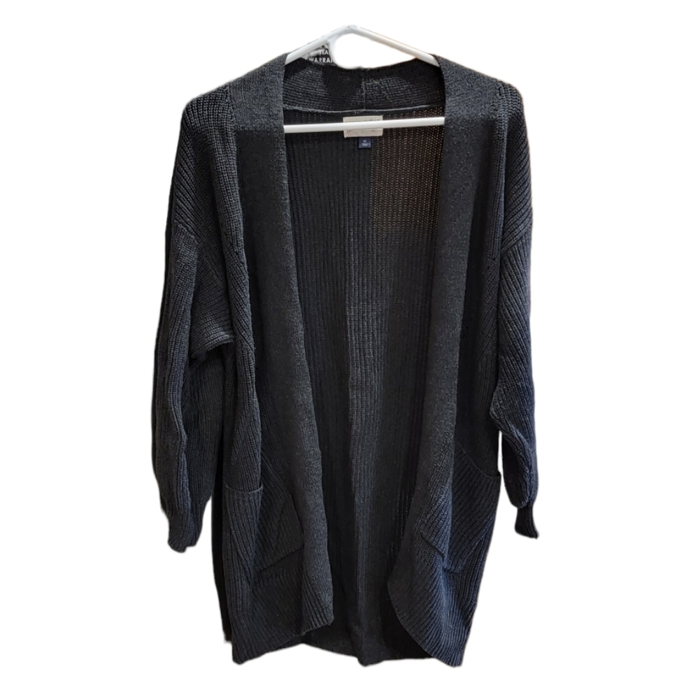 Universal Thread Dark Grey Extra Long Cardigan Sw… - image 1